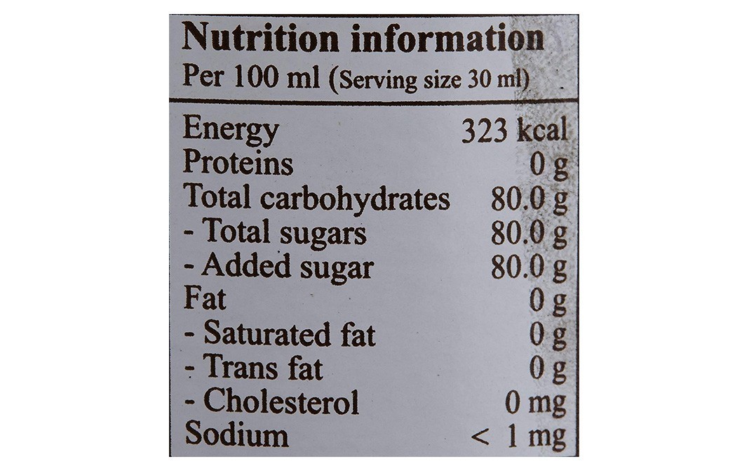 Monin Butterscotch Syrup    Glass Bottle  700 millilitre
